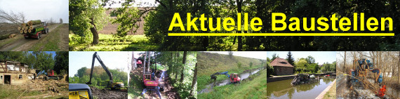 Aktuelle Baustellen